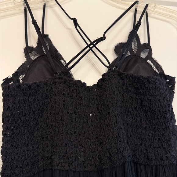 Zenana Outfitters Black Lace Crochet Cami - Picture 5 of 7
